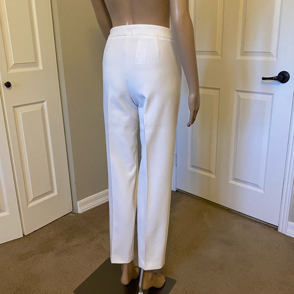 NWOT BOSS Hugo Boss Winter White Trouser 6 - Picture 3 of 11